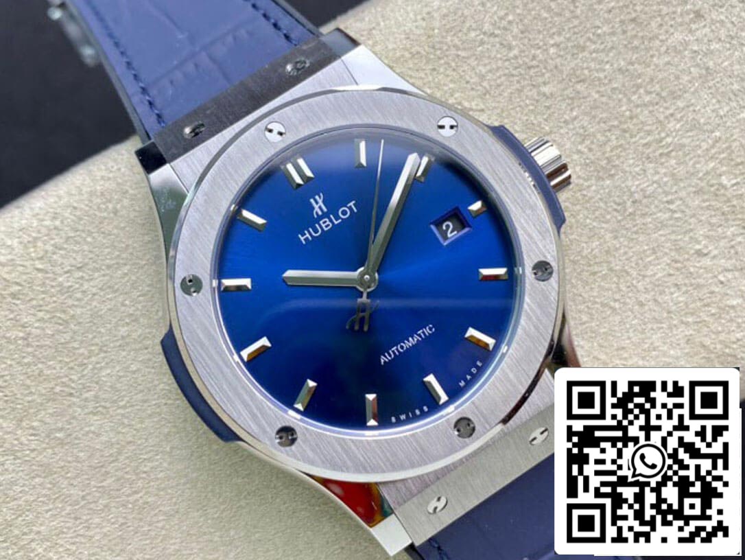 Hublot Classic Fusion 542.NX.7170.LR 42MM 1:1 Best Edition WWF Factory Blue Dial US Replica Watch