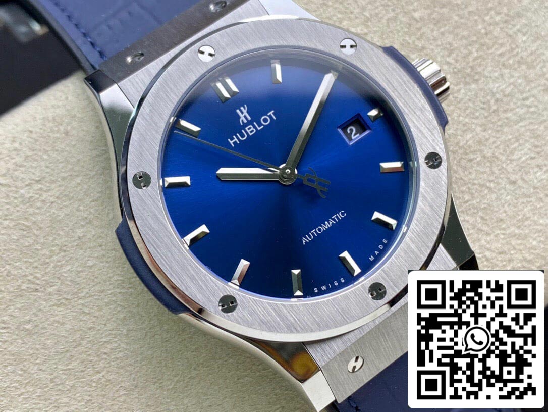 Hublot Classic Fusion 542.NX.7170.LR 42MM 1:1 Best Edition WWF Factory Blue Dial US Replica Watch