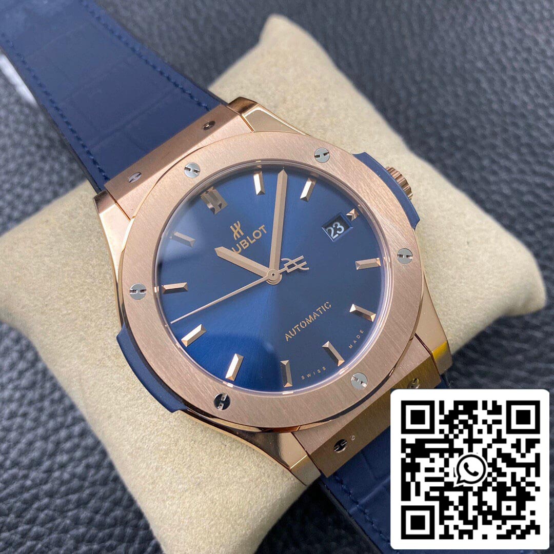 Hublot Classic Fusion 542.OX.7180.LR 42MM 1:1 Best Edition WWF Factory Rose Gold US Replica Watch