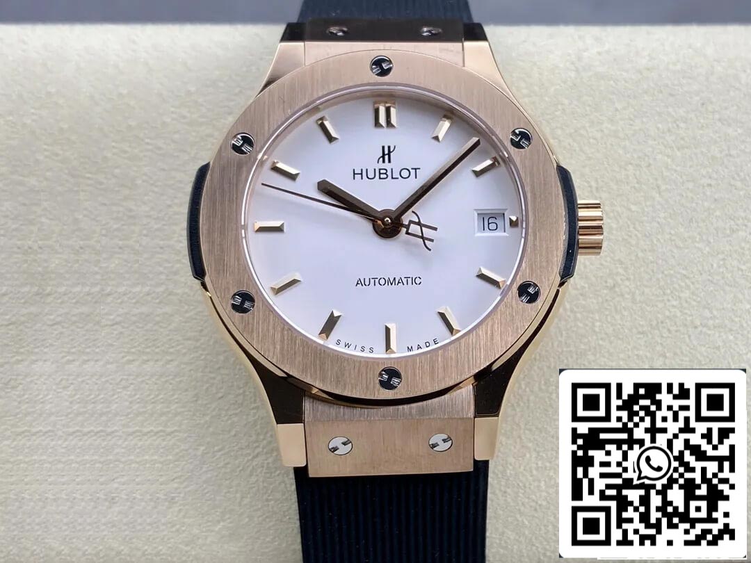 Hublot Classic Fusion 565.OX.2611.LR 38MM 1:1 Best Edition HB Factory White Dia US Replica Watch