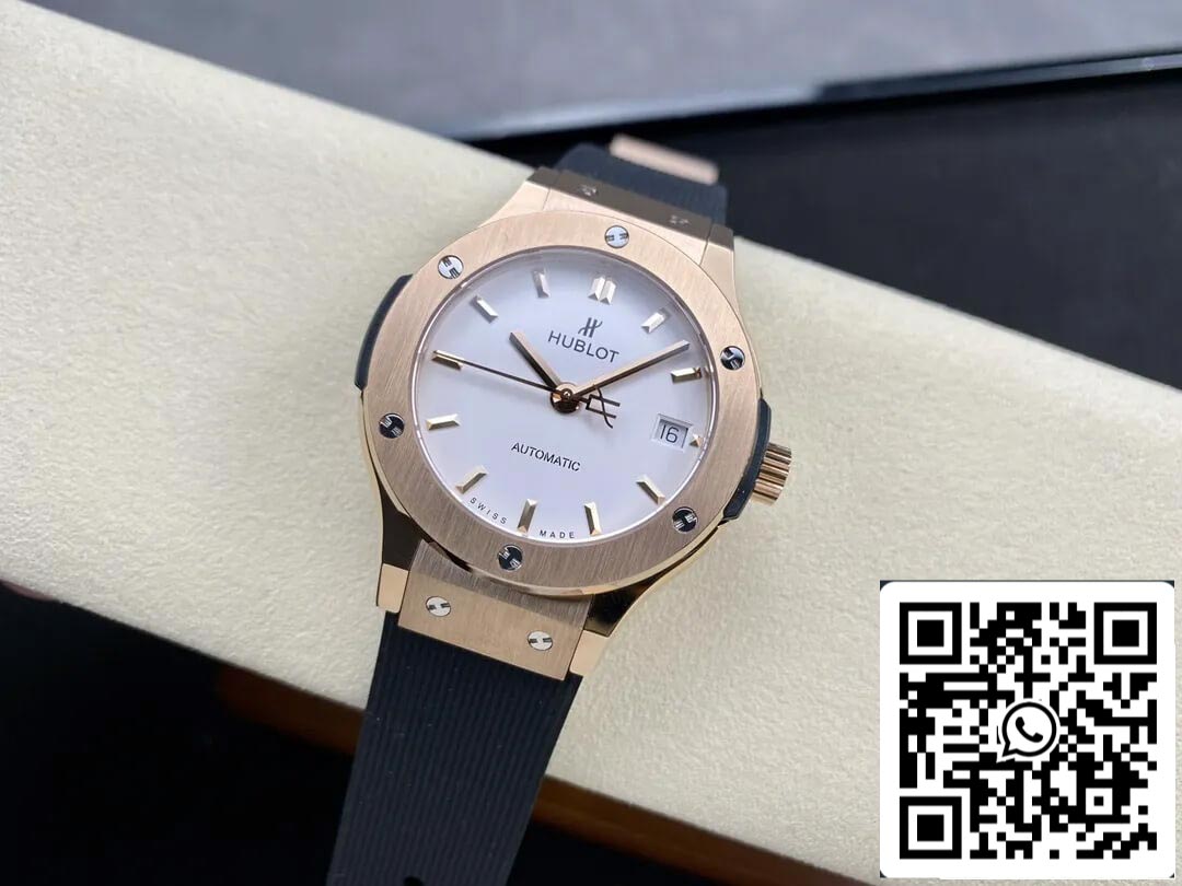 Hublot Classic Fusion 565.OX.2611.LR 38MM 1:1 Best Edition HB Factory White Dia US Replica Watch