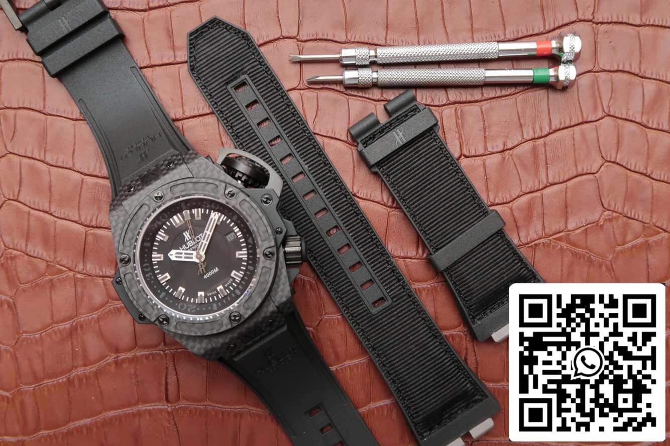 Hublot King Power Oceanographic 4000M 731.QX.1140.RX 1:1 Best Edition V6 Factory Forged Carbon Fiber US Replica Watch