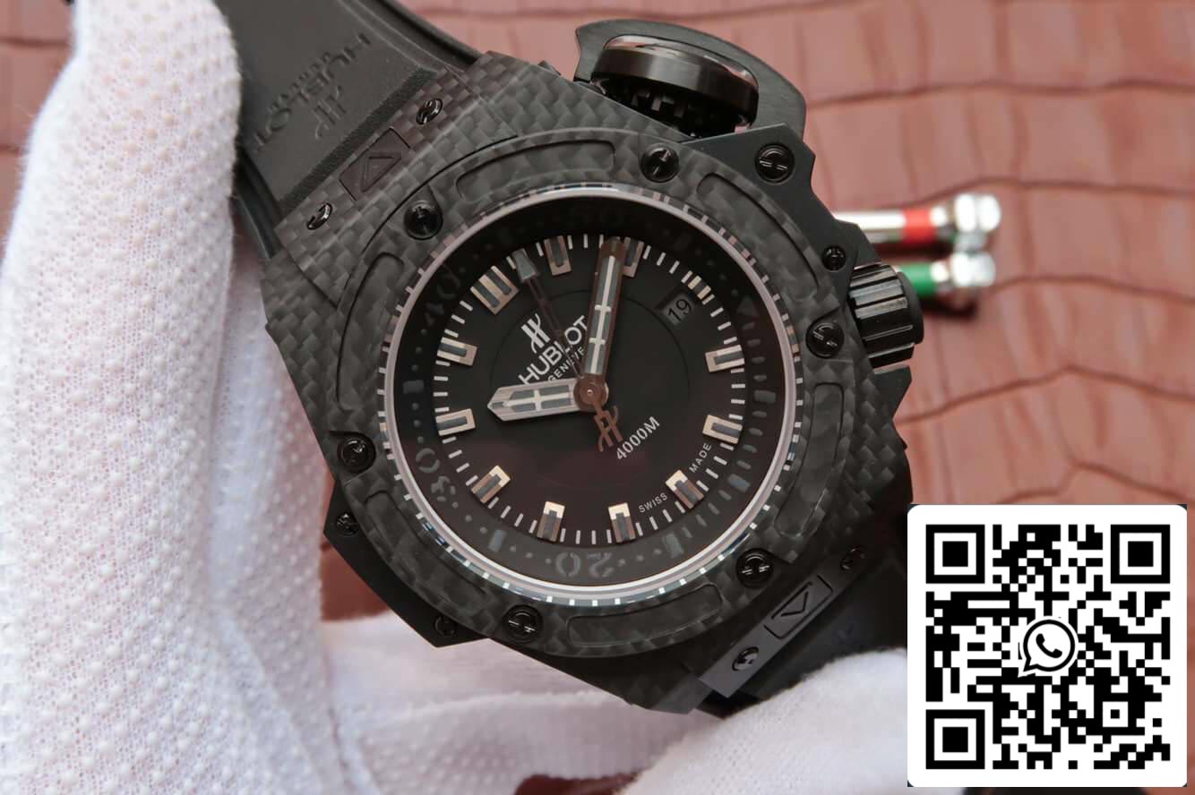 Hublot King Power Oceanographic 4000M 731.QX.1140.RX 1:1 Best Edition V6 Factory Forged Carbon Fiber US Replica Watch