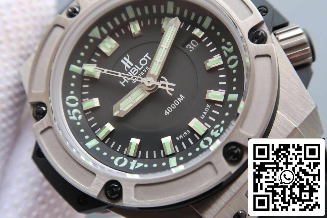 Hublot King Power Oceanographic 731.NX.1190.RX 1:1 Best Edition V6 Factory Black Dial US Replica Watch