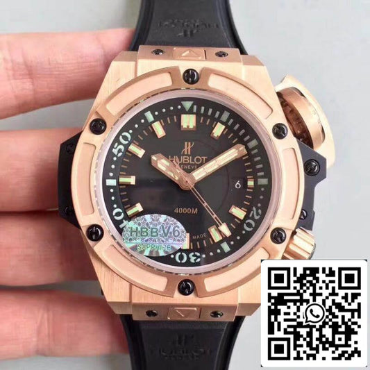 Hublot King Power Oceanographic 731.OX.1170.RX V6 Factory 1:1 Best Edition Swiss ETA7750 US Replica Watch