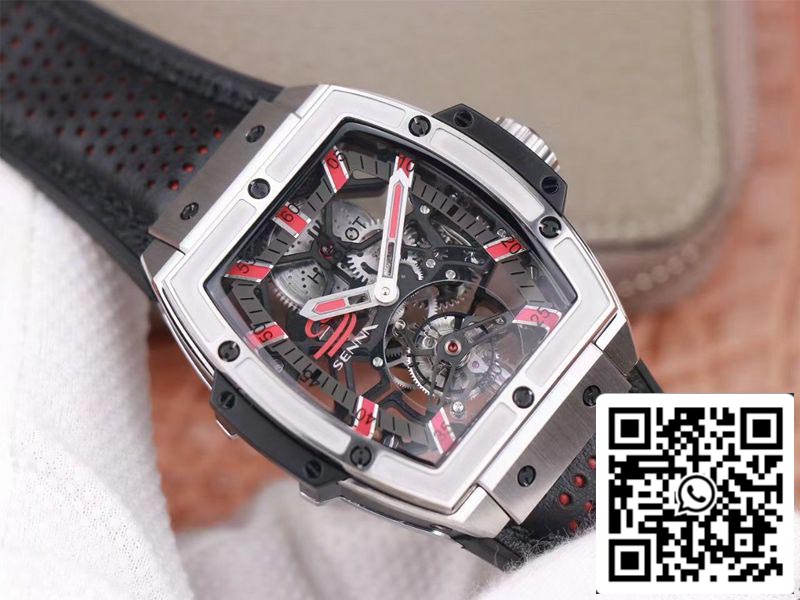 Hublot Masterpiece Tourbillon 906.NX.0129.VR.AES13 1:1 Best Edition JB Factory Red Hour Swiss HUB 9006 US Replica Watch