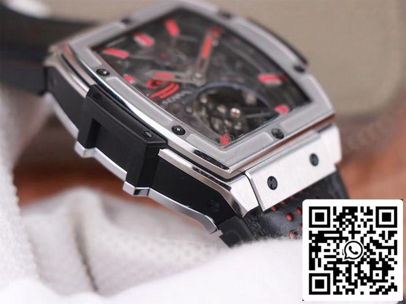 Hublot Masterpiece Tourbillon 906.NX.0129.VR.AES13 1:1 Best Edition JB Factory Red Hour Swiss HUB 9006 US Replica Watch