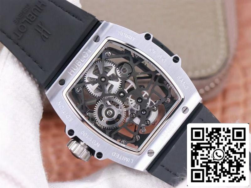 Hublot Masterpiece Tourbillon 906.NX.0129.VR.AES13 1:1 Best Edition JB Factory White Hour Swiss HUB 9006 US Replica Watch