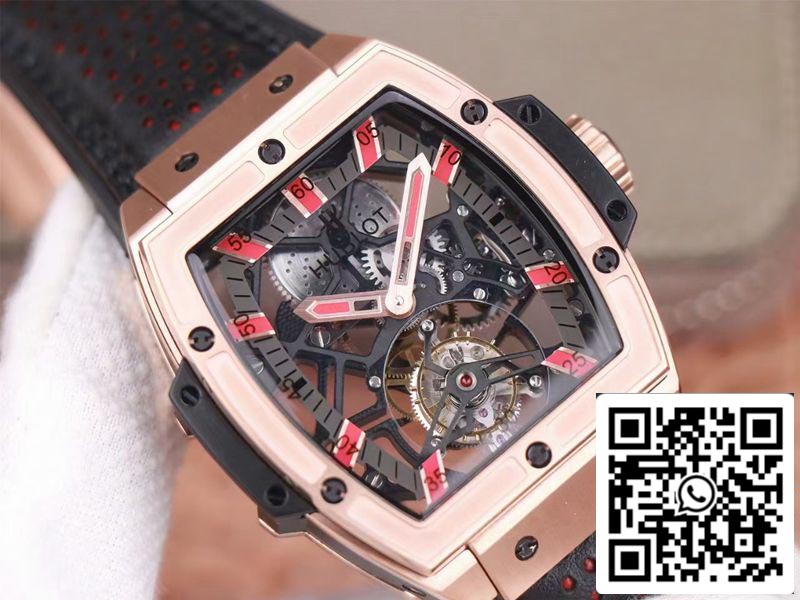 Hublot Masterpiece Tourbillon 906.OX.0123.VR.AES13 1:1 Best Edition JB Factory Skeletonized Dial Swiss HUB 9006 US Replica Watch