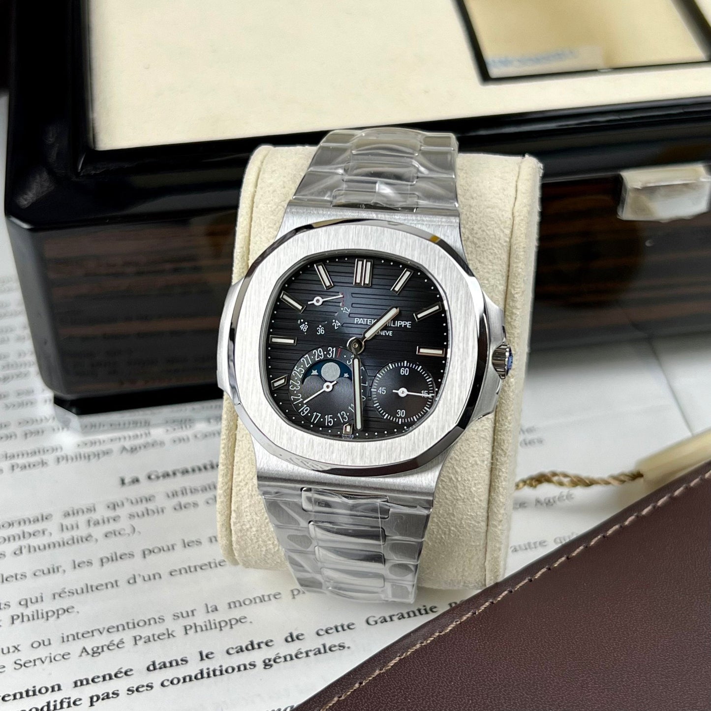 Patek Philippe Nautilus 5712/1A-001 1:1 Mejor Edición PPF Factory V2 Esfera Azul