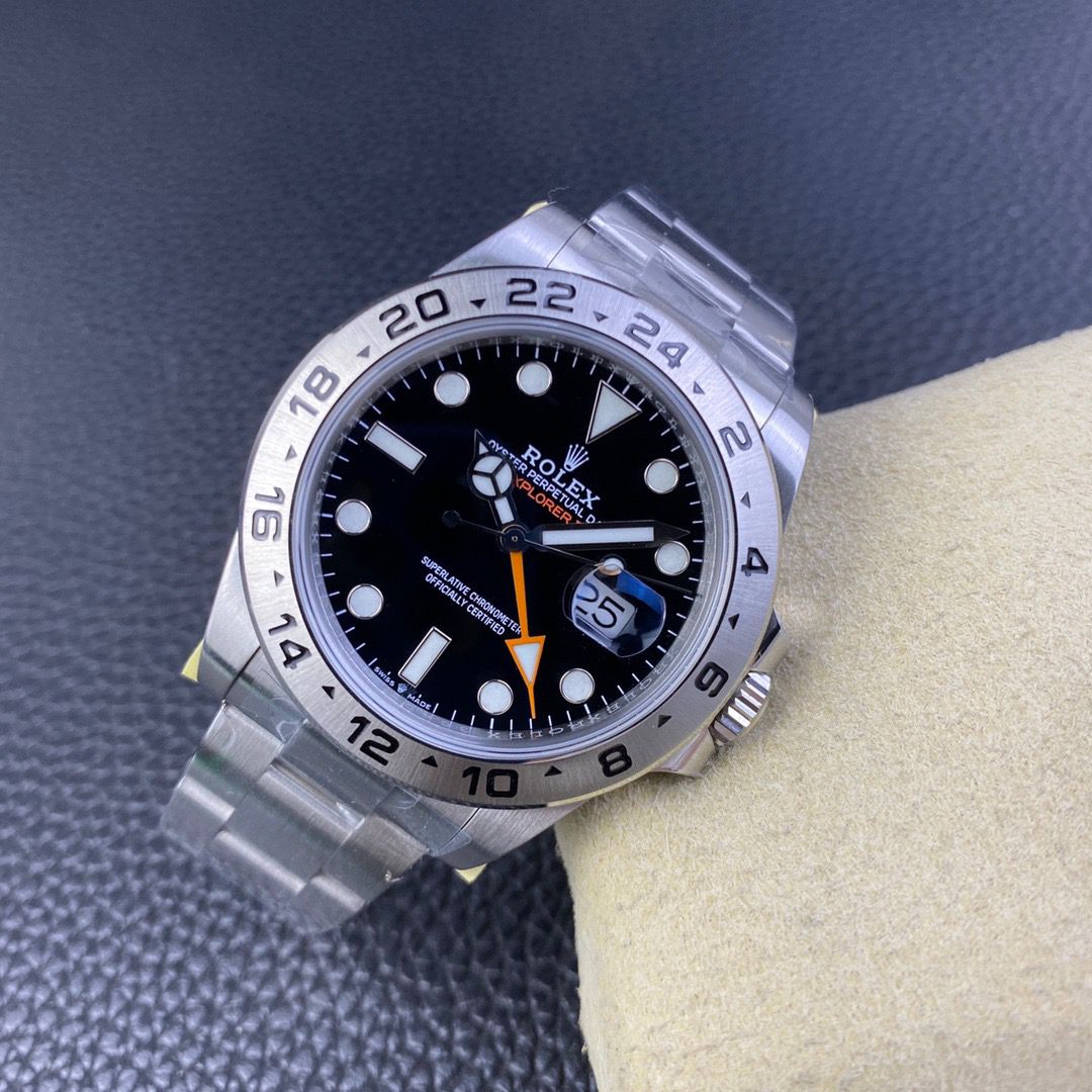 Rolex Explorer II 226570 JVS Orologi da uomo 1:1 Best Edition 3285 movimento quadrante nero