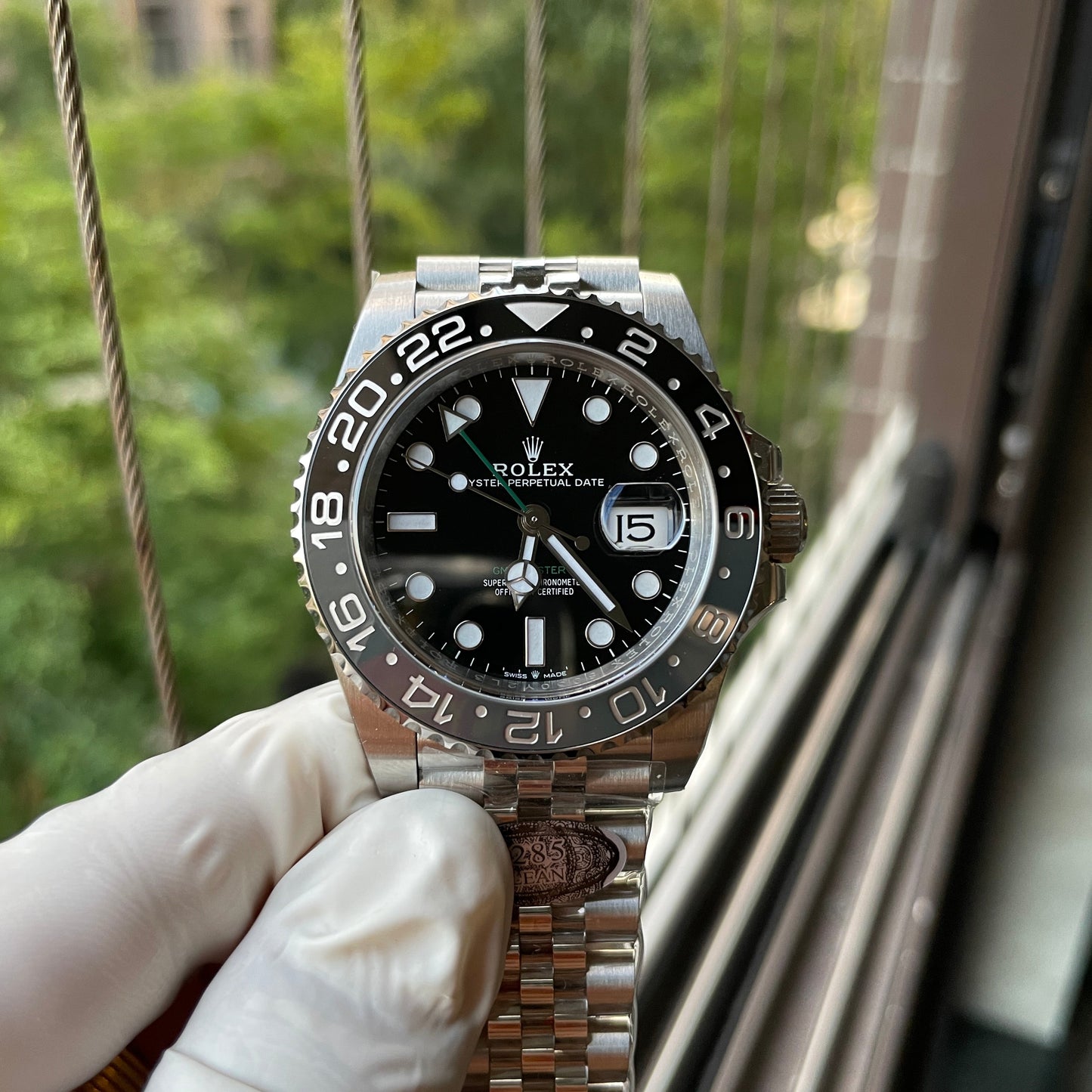 Rolex GMT Master II m126710grnr-0003 Bruce Wayne Batman 1:1 Mejor edición Limpia de fábrica Más nuevo 2024