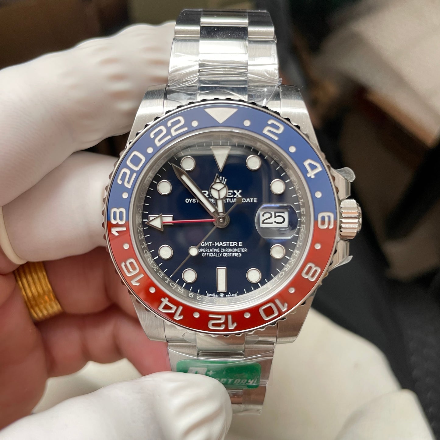 Rolex GMT Master II M126719blro-0003 1:1 Mejor edición C+ Factory Esfera azul