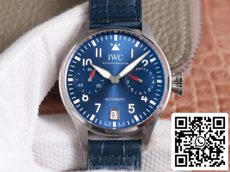 IWC Big Pilot IW501008 1:1 Best Edition ZF Factory Blue Dial Swiss ETA51111 US Replica Watch