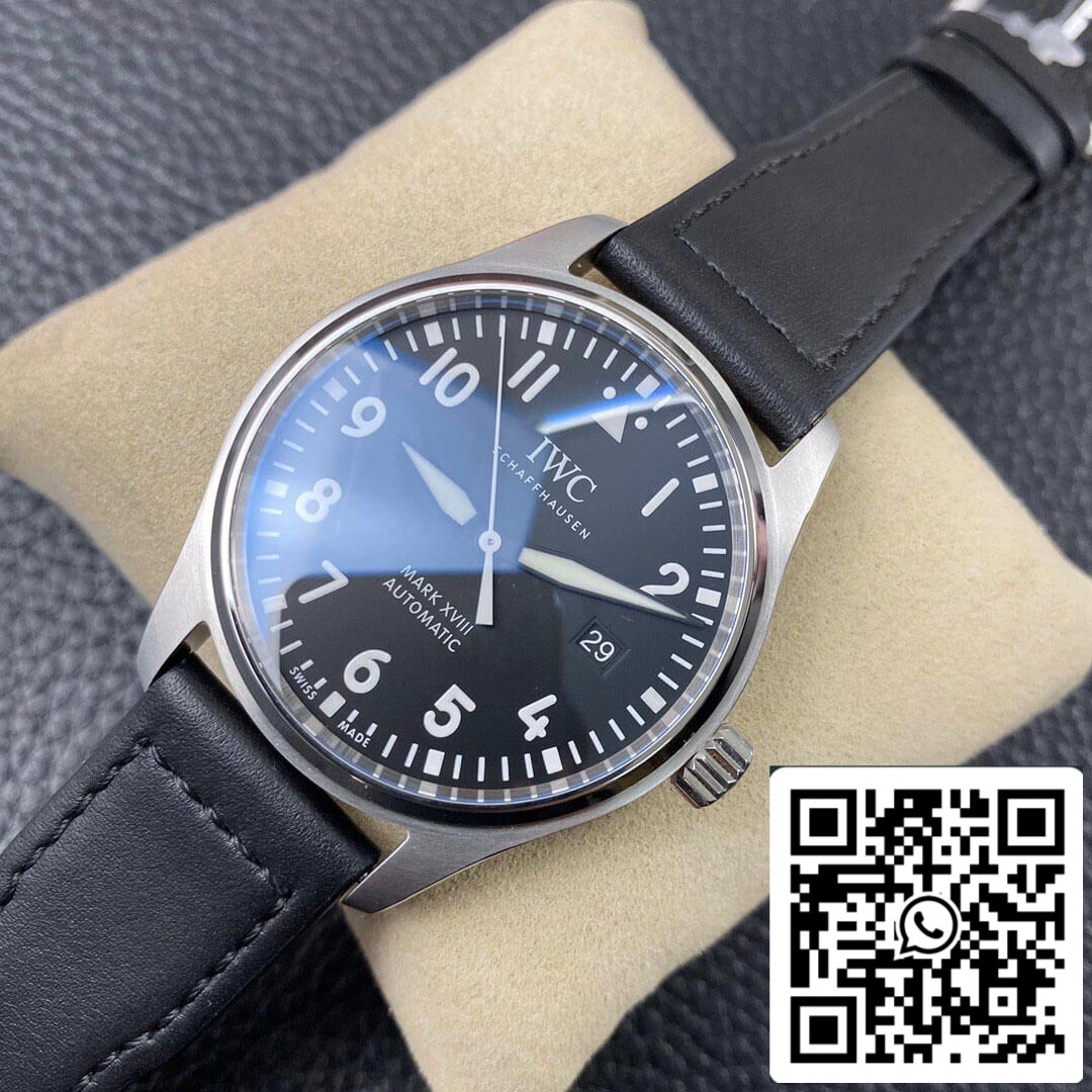 IWC Pilot IW327001 1:1 Best Edition V7 Factory Black Dial US Replica Watch