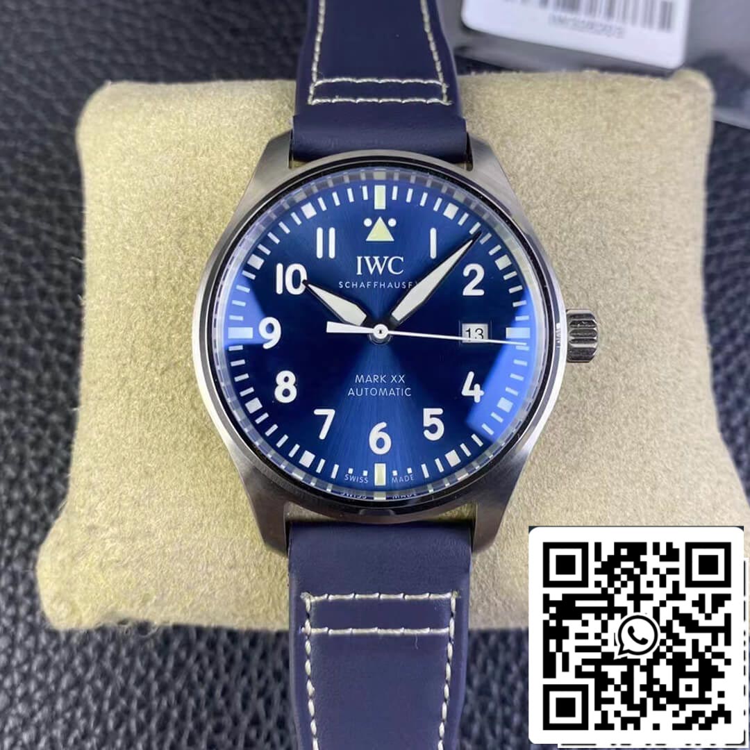 IWC Pilot IW328203 1:1 Best Edition M+ Factory Blue Dial US Replica Watch