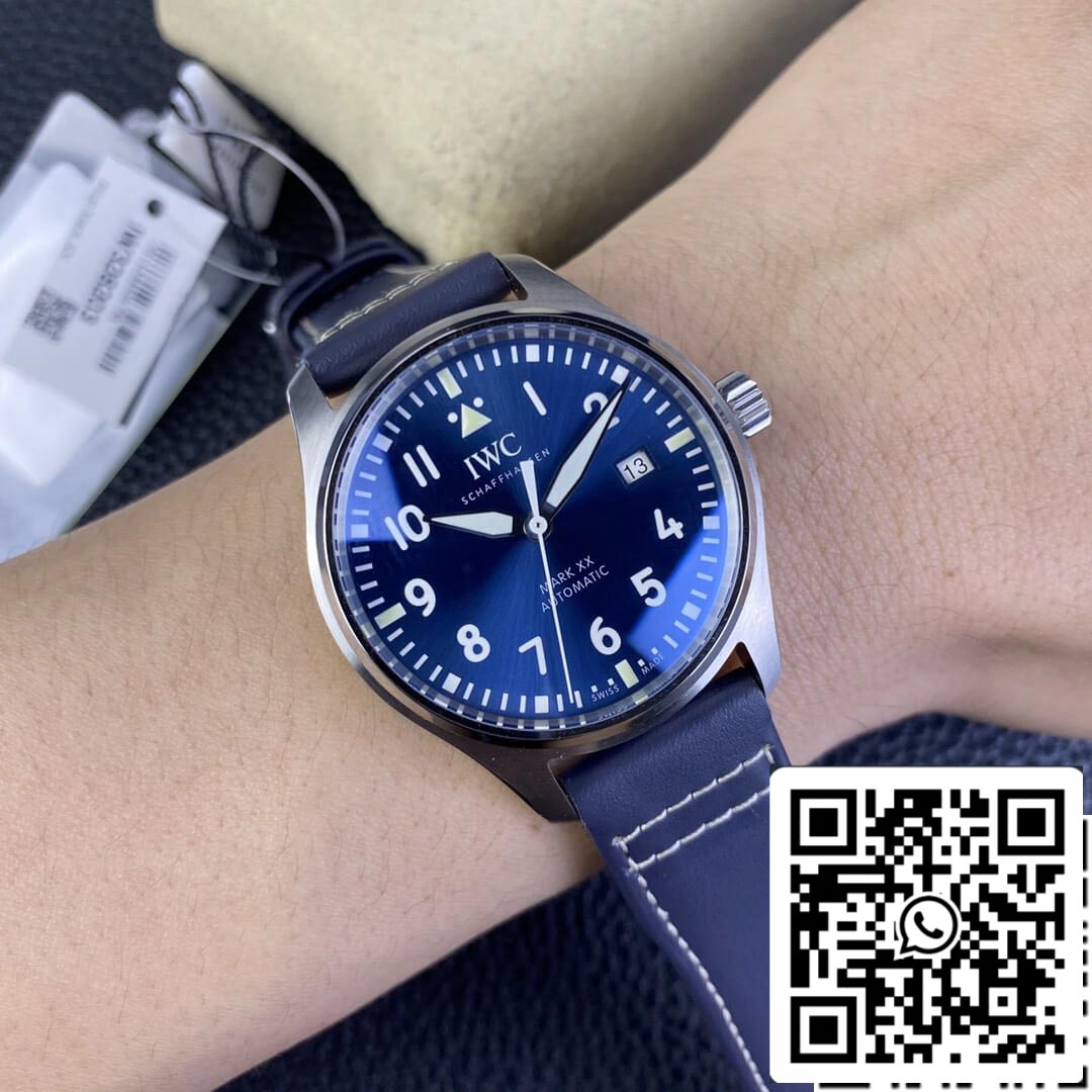 IWC Pilot IW328203 1:1 Best Edition M+ Factory Blue Dial US Replica Watch