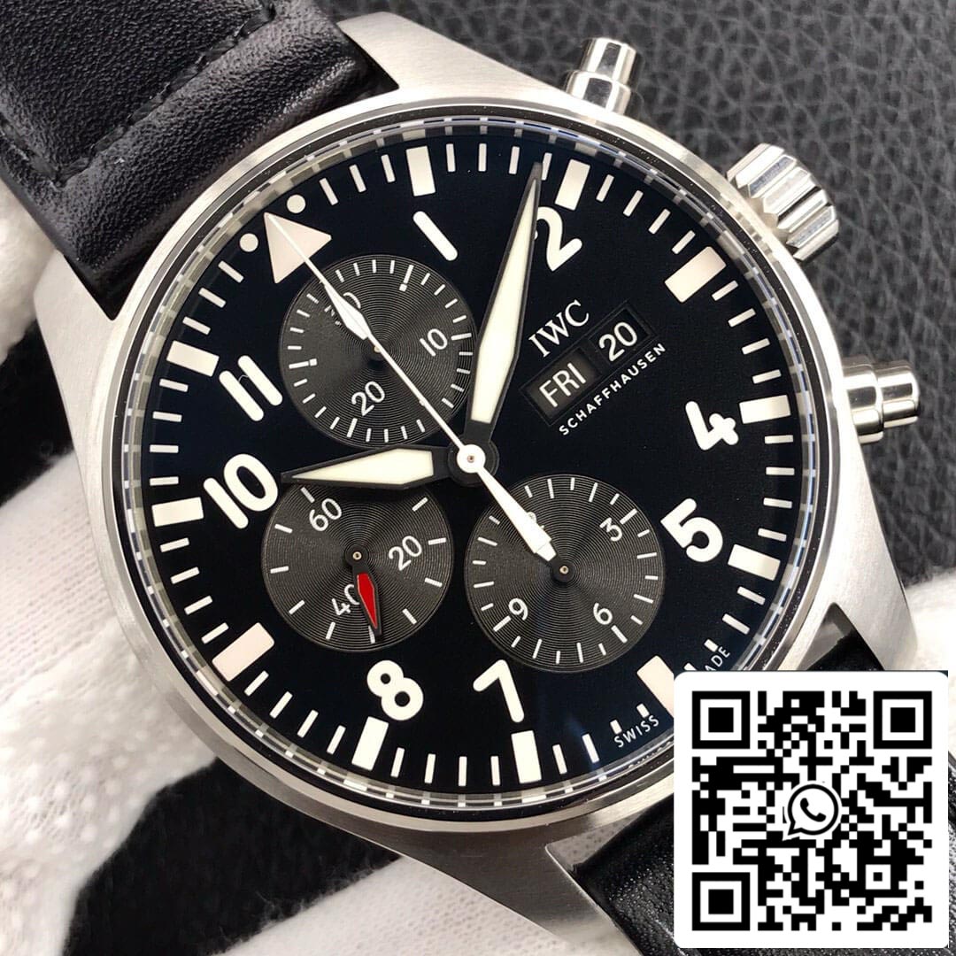 IWC Pilot IW377709 1:1 Best Edition ZF Factory Black Dial US Replica Watch