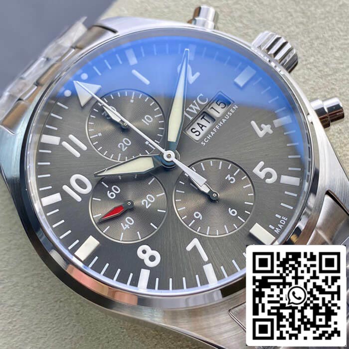 IWC Pilot IW377719 1:1 Best Edition ZF Factory Grey Dial US Replica Watch