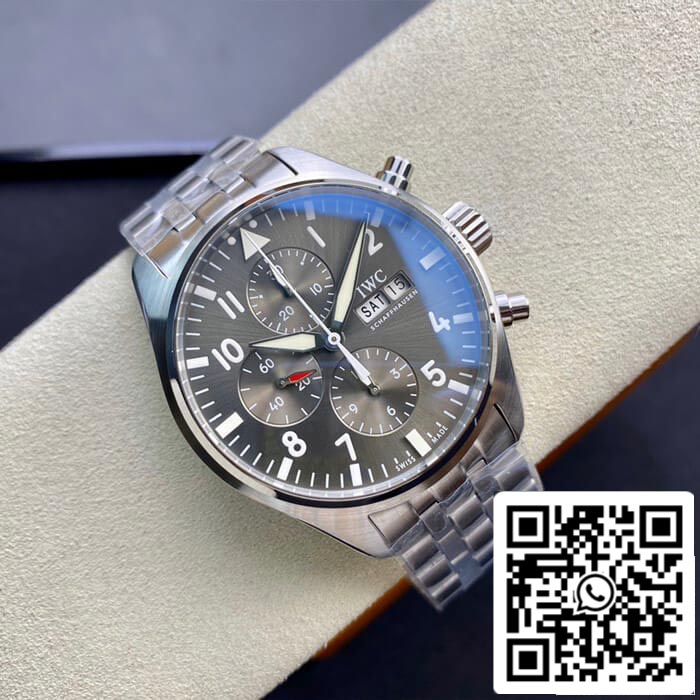 IWC Pilot IW377719 1:1 Best Edition ZF Factory Grey Dial US Replica Watch