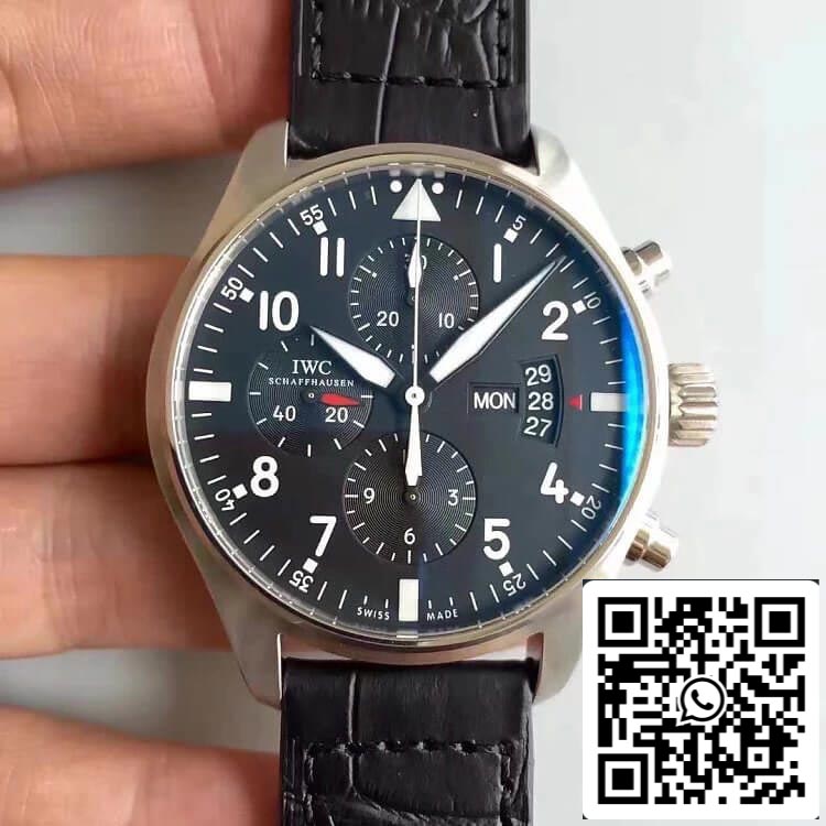 IWC Pilot IW37777 1:1 Best Edition ZF Factory Black Dial US Replica Watch