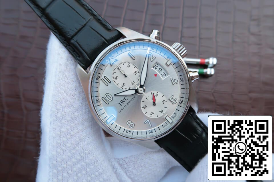 IWC Pilot JU-AIR Special Edition IW387809 1:1 Best Edition ZF Factory Rhodium Dial US Replica Watch