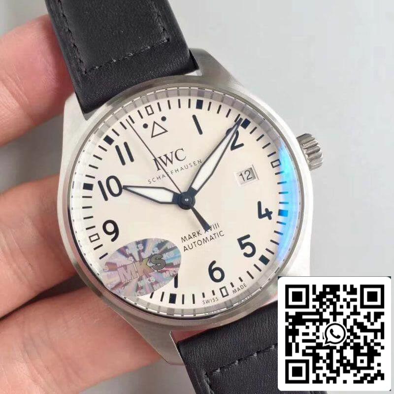 IWC Pilot Mark XVIII IW327002 MKS Factory 1:1 Best Edition Swiss ETA2892 White Dial US Replica Watch