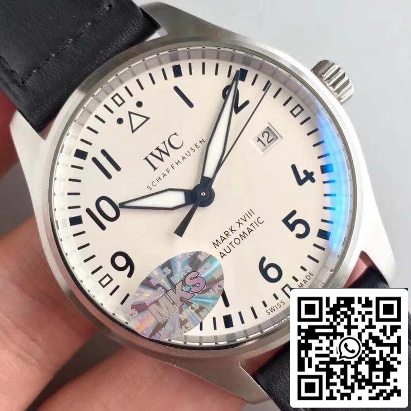 IWC Pilot Mark XVIII IW327002 MKS Factory 1:1 Best Edition Swiss ETA2892 White Dial US Replica Watch