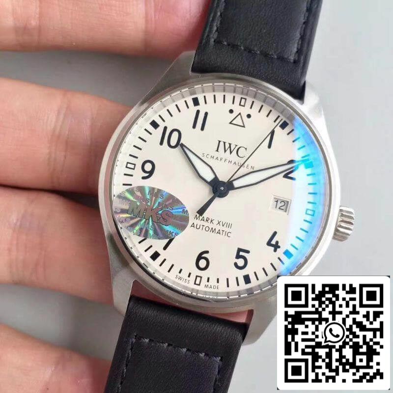 IWC Pilot Mark XVIII IW327002 MKS Factory 1:1 Best Edition Swiss ETA2892 White Dial US Replica Watch