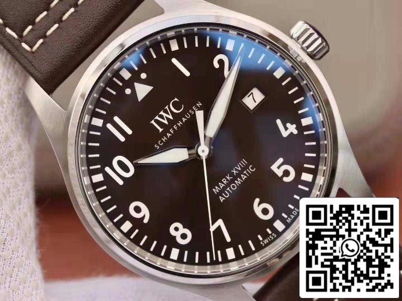 IWC Pilot Mark XVIII IW327003 MKS Factory 1:1 Best Edition Swiss ETA2892 Brown Dial US Replica Watch