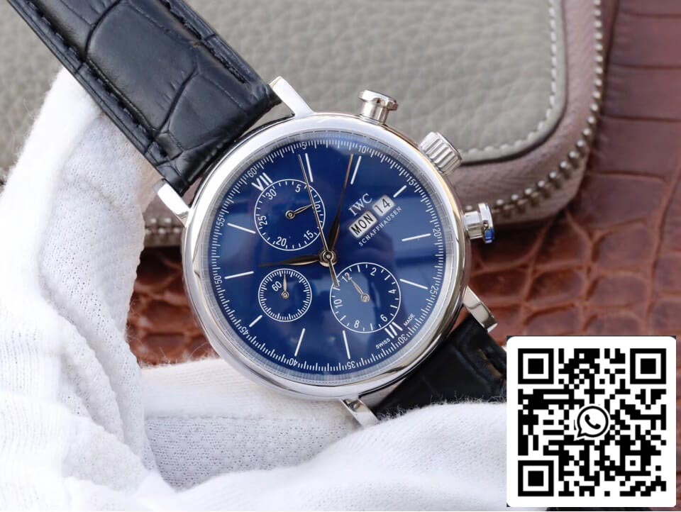 IWC Portofino 150th Anniversary Special Edition IW391023 1:1 Best Edition ZF Factory Blue Dial US Replica Watch