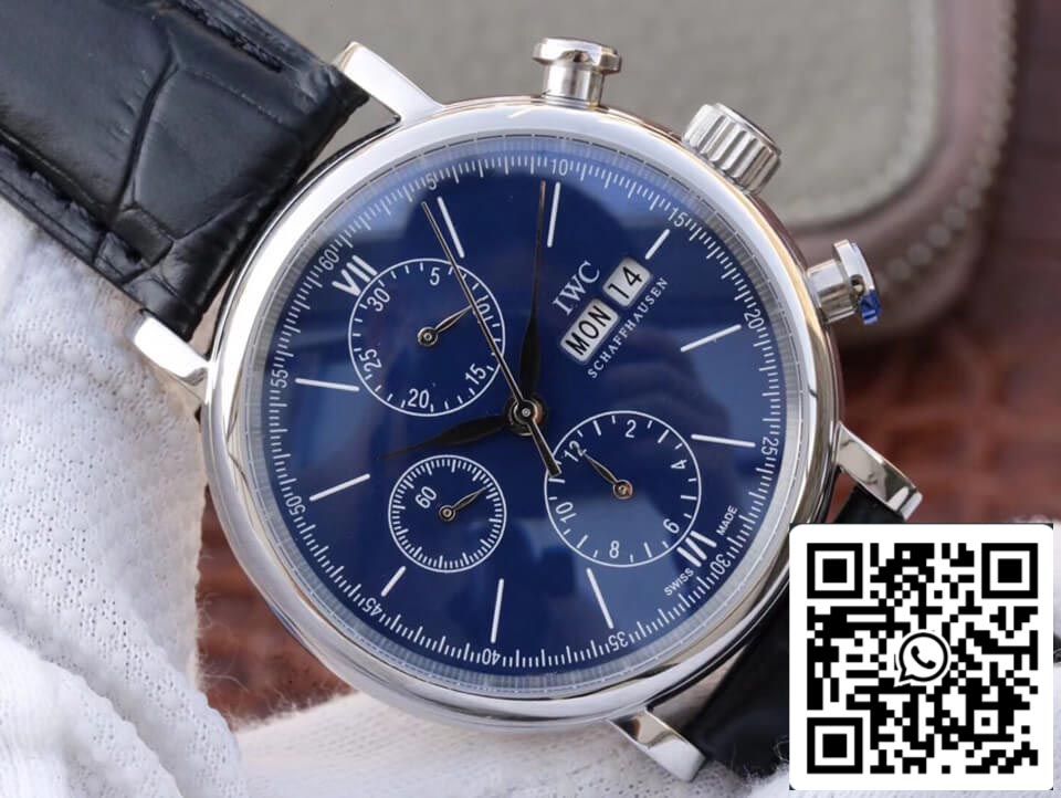 IWC Portofino 150th Anniversary Special Edition IW391023 1:1 Best Edition ZF Factory Blue Dial US Replica Watch