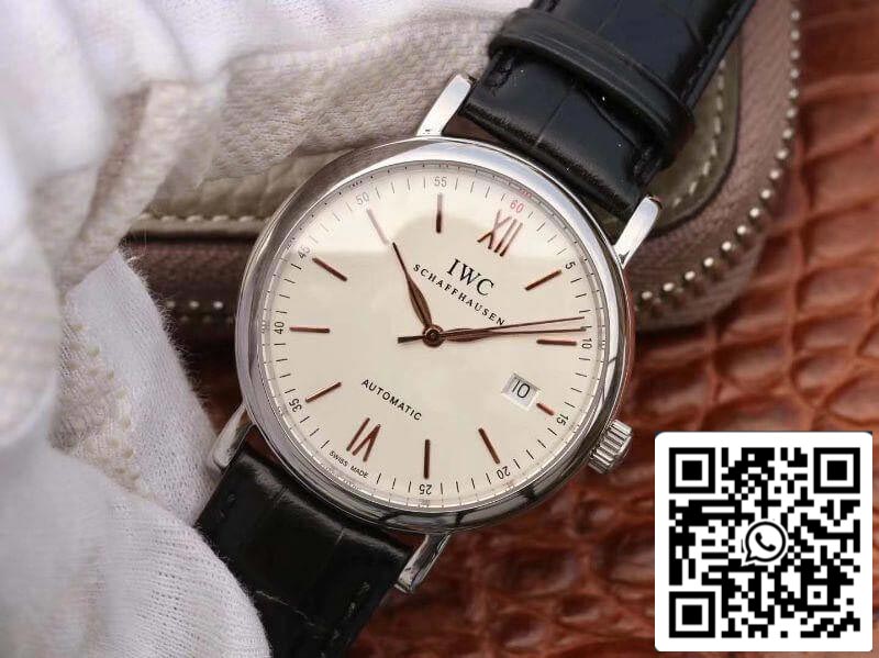 IWC Portofino IW356501 MKS Factory 1:1 Best Edition Swiss ETA2892 White Dial US Replica Watch