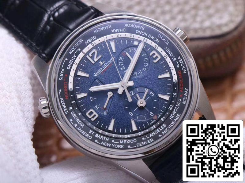 Jaeger LeCoultre Geographic 904847Z 1:1 Best Edition ZF Factory Blue Dial Swiss ETA939A/1 US Replica Watch