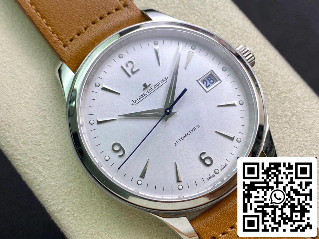 Jaeger-LeCoultre Master Control Date 4018420 ZF Factory 1:1 Best Edition Silver Dial US Replica Watch