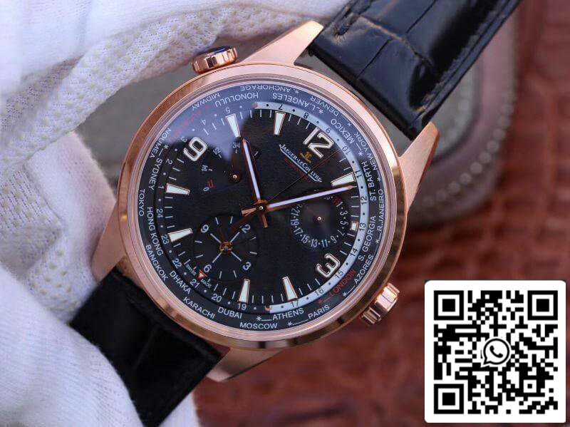 Jaeger-LeCoultre Master Geographic 904847J TWA Factory 42mm 1:1 Best Edition Swiss ETA936 US Replica Watch