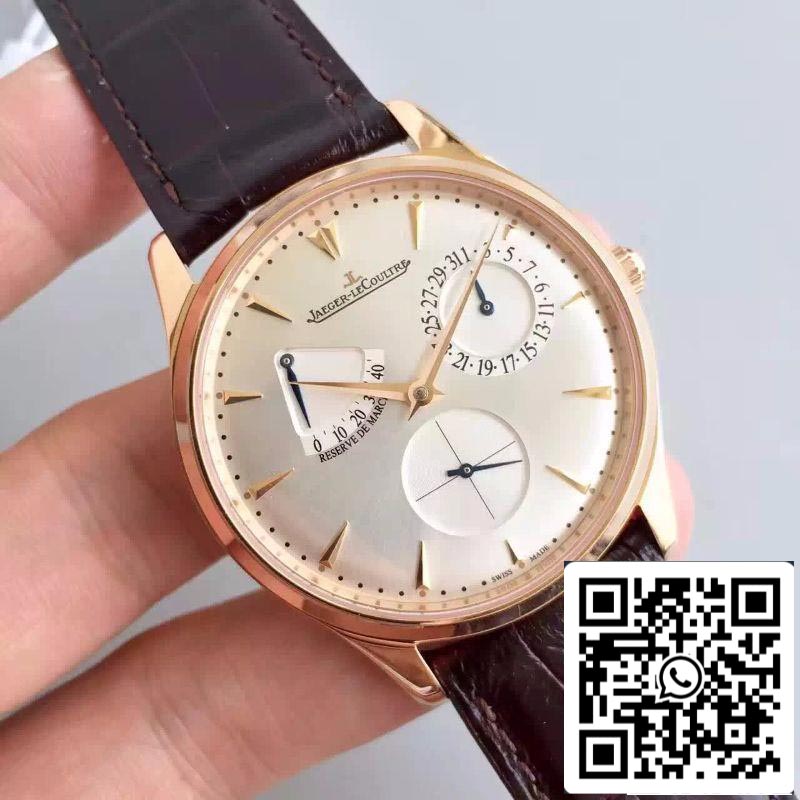 Jaeger-LeCoultre Master Ultra Thin Q1372520 ZF Factory Mechanical Watches 1:1 Best Edition Swiss ETA938 18K rose gold US Replica Watch