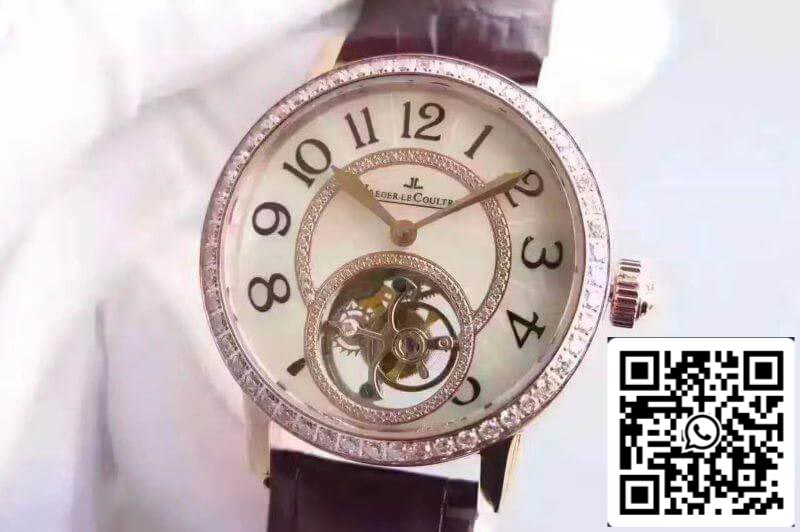 Jaeger-LeCoultre Rendez-Vous Tourbillon Dating 1:1 Best Edition Swiss ETA9015 US Replica Watch