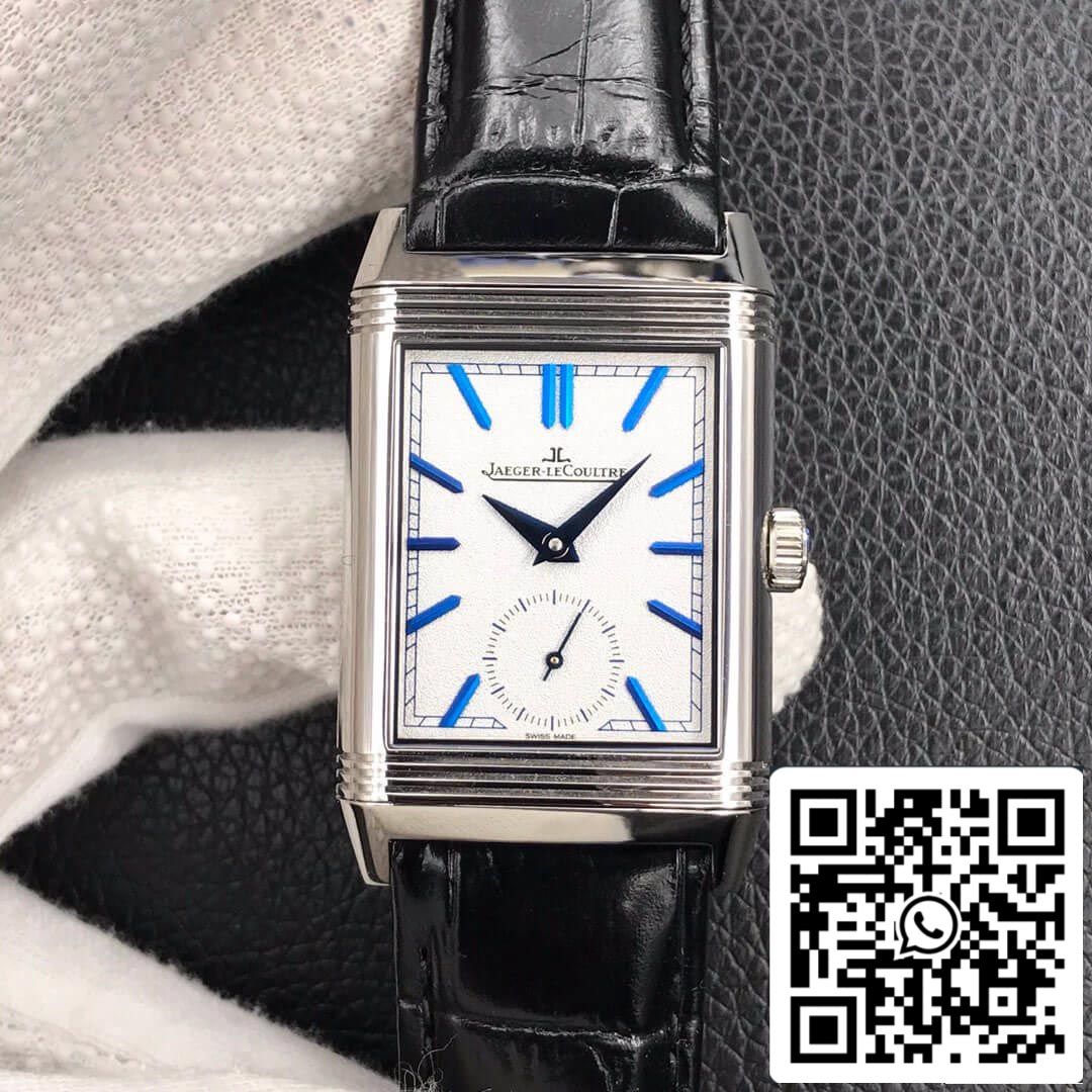 Jaeger LeCoultre Reverso Flip 1:1 Best Edition MG Factory Stainless Steel US Replica Watch