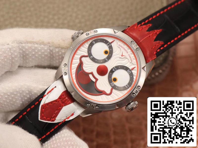 Konstantin Chaykin Clown V2 1:1 Best Edition TW Factory White Dial Swiss NH35A US Replica Watch