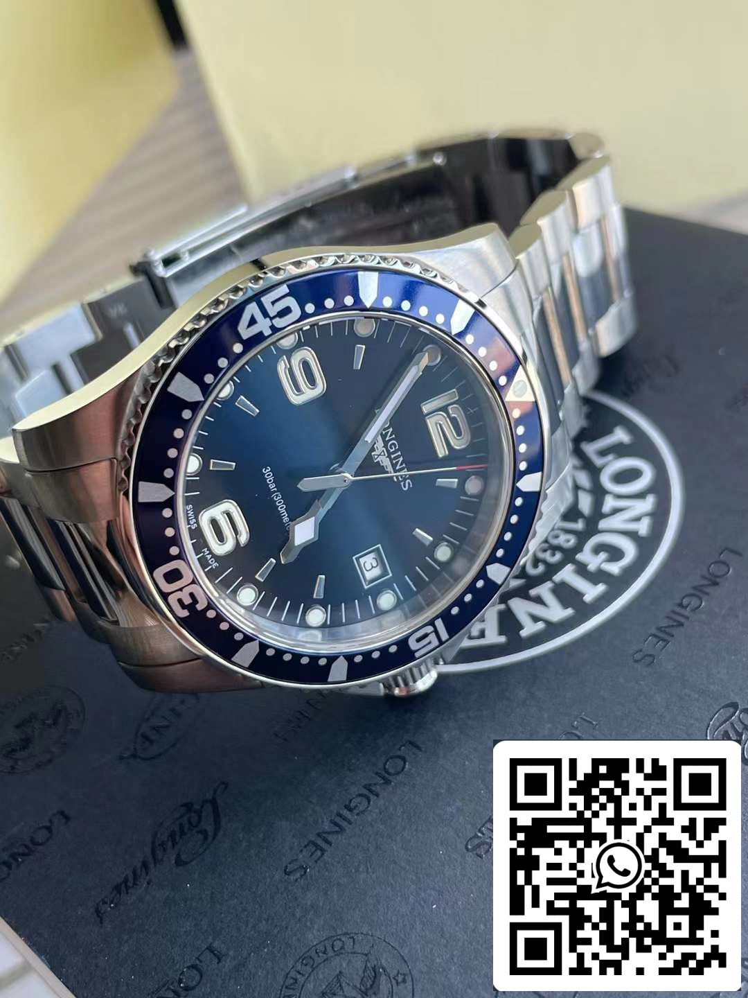 Longines HydroConquest L3.740.4.96.6 Best 1:1 Edition- Swiss Original Movement US Replica Watch