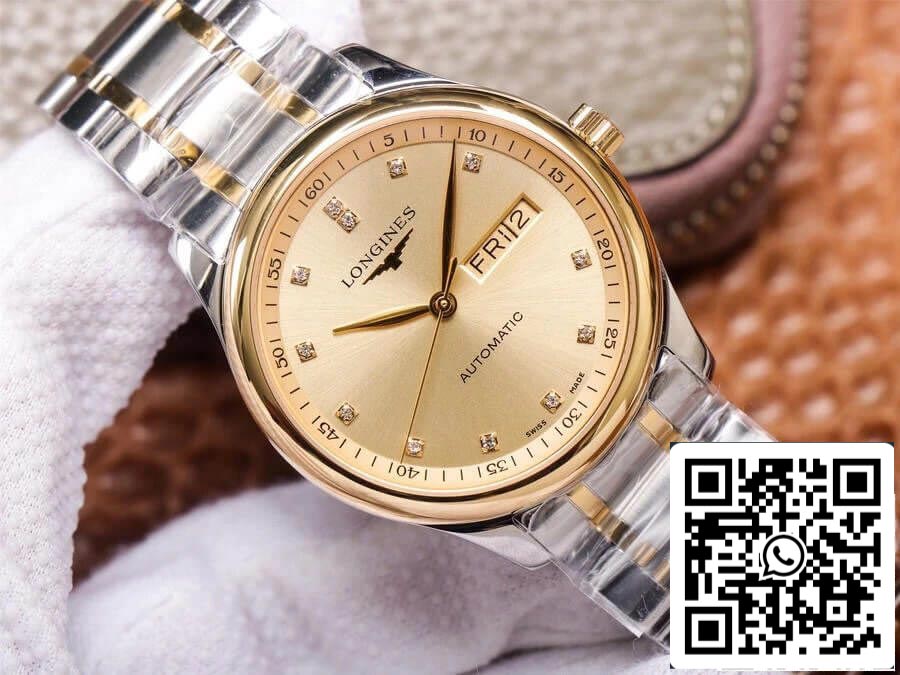 Longines Master Collection L2.755.5.37.7 1:1 Best Edition KY factory Gold Dial US Replica Watch