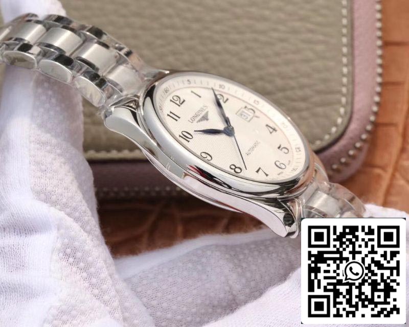 Longines Master Collection L2.793.4.78.6 1:1 Best Edition V9 factory white dial Swiss Cal.L888 US Replica Watch