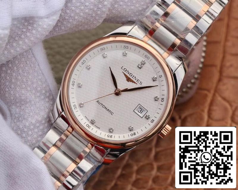 Longines Master Collection L2.793.5.77.7 1:1 Best Edition V9 factory Rose gold bezel Swiss Cal.L888 US Replica Watch