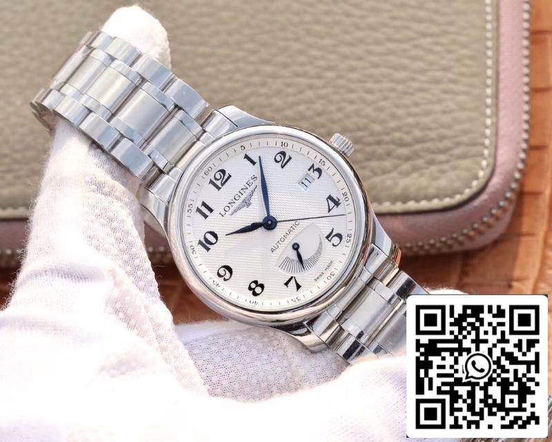 Longines Master Collection L2.908.4.78.6 1:1 Best Edition GS Factory White Dial Swiss Cal.L693 US Replica Watch