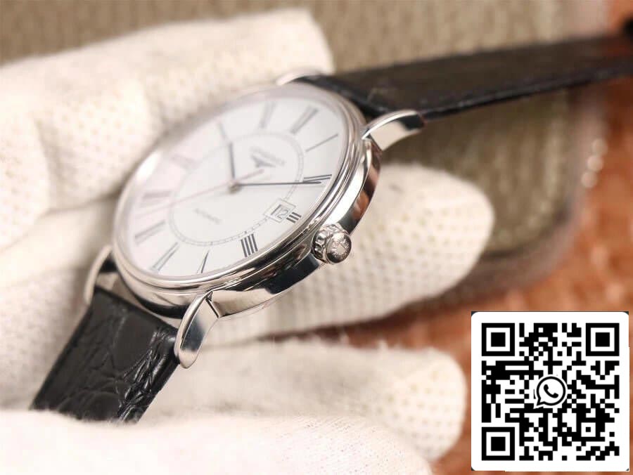 Longines Presence L4.921.4.11.2 1:1 Best Edition KY factory White Dial US Replica Watch