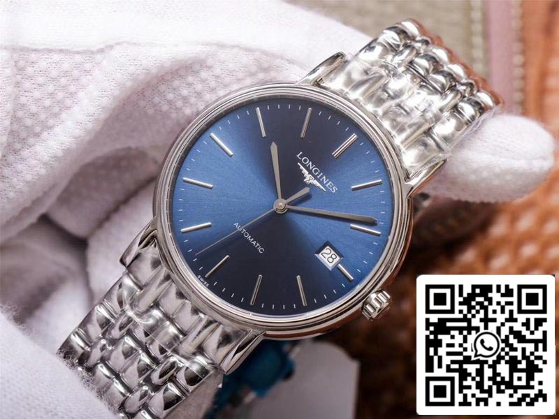 Longines Presence L4.922.4.92.6 1:1 Best Edition RM Factory Blue Dial Swiss ETA2892 US Replica Watch