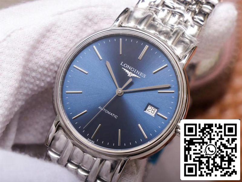 Longines Presence L4.922.4.92.6 1:1 Best Edition RM Factory Blue Dial Swiss ETA2892 US Replica Watch