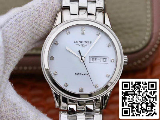 Longines flagship double calendar L4.899.4.12.602 GK Factory 1:1 Best Edition Swiss ETA2836 US Replica Watch