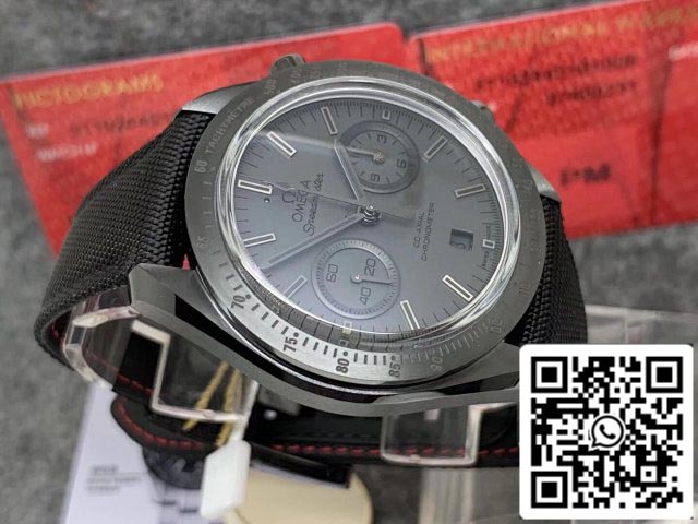 Omega Speedmaster 311.92.44.51.01.005 OM Factory 1:1 Mejor Edición Dark Side of the Moon Negro Suizo ETA9300